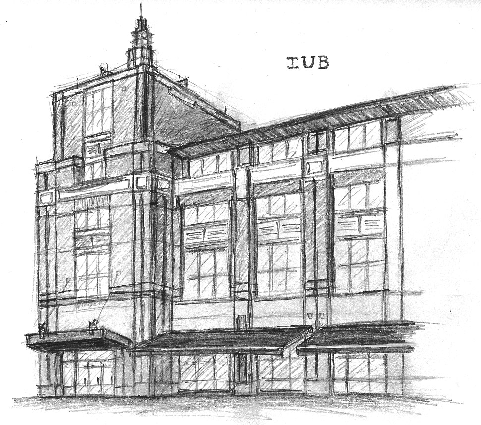 illini union bookstore sketch